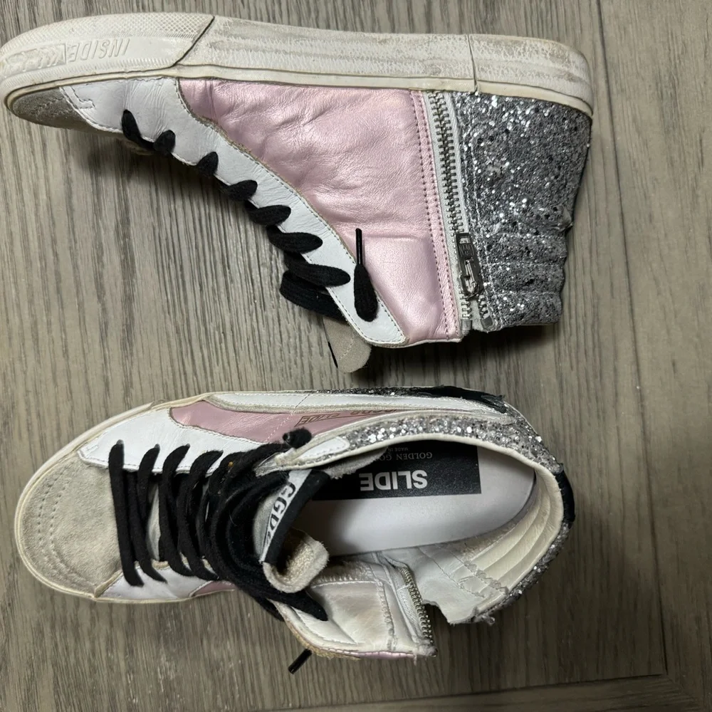 Golden Goose Slide High Top Sneaker - Picture 4 of 5